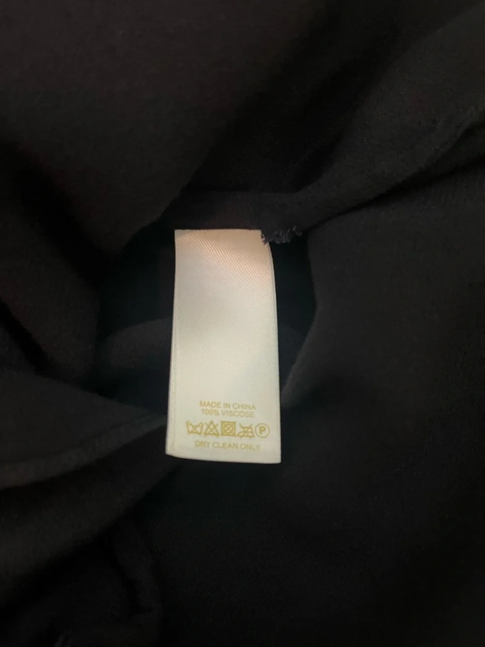 Kate Spade New York Black Ruffle Hem & Flutter Sleeve Blouse - Size S